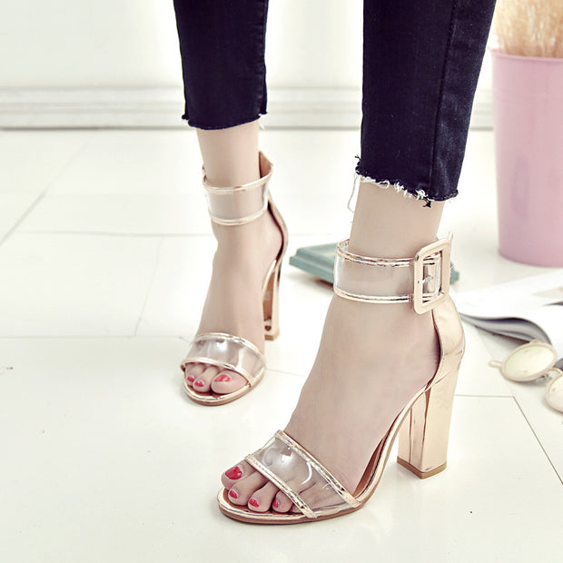 T- stage High Heel Sandals Party Stiletto