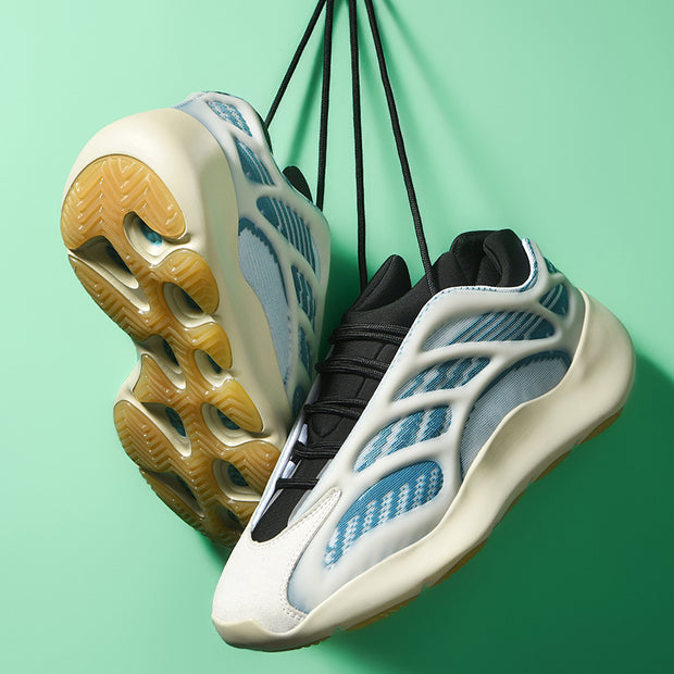 Coconut Shoes Non-slip Lace-up Breathable Clunky Sneaker