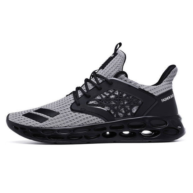 Men Flyknit Sneakers Men Casual Shoes Man Trainers Walking Shoes Male Outdoor Footwear