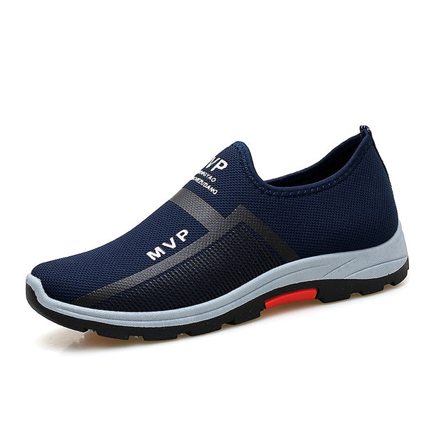 Lightweight Mesh Sneakers Breathable Slip on Men’s Loafers