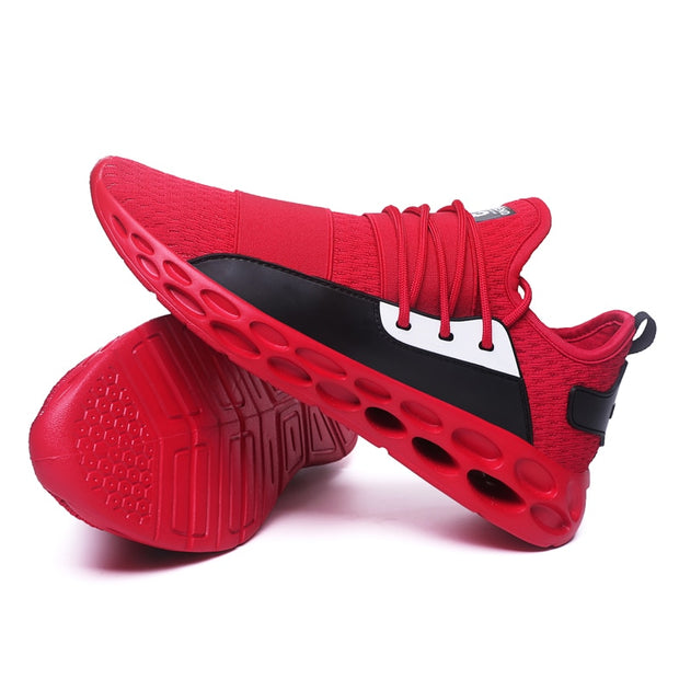 Men Flyknit Sneakers Men Casual Shoes Man Trainers Walking Shoes Male Outdoor Footwear