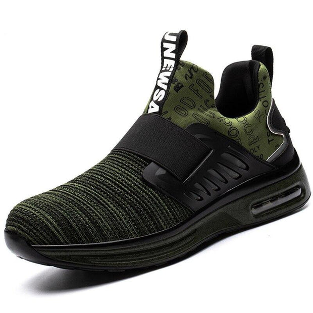 Men Work Shoes Safety Boots Reflective Boots Indestructible Sneakers Work Safety Shoes - Ernadi
