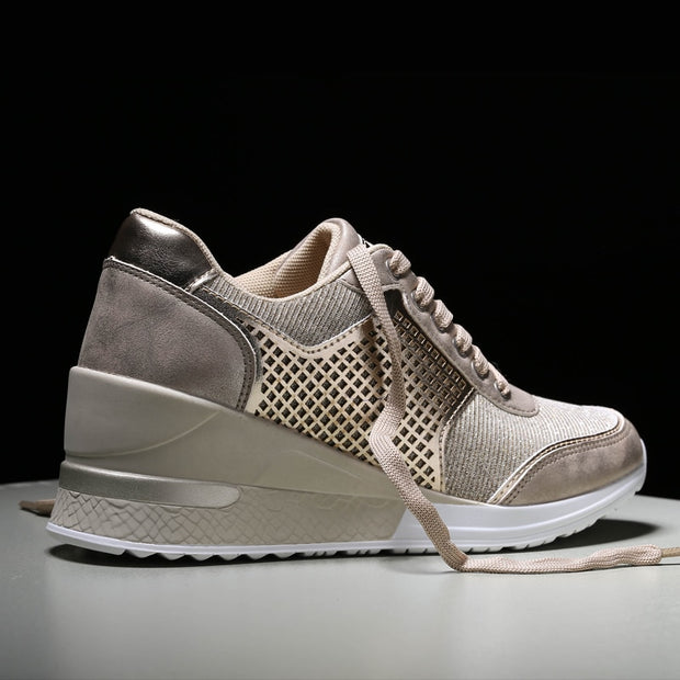 Height Increasing Sneakers Ladies Running Shoes