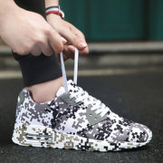 Men Sneakers Athletic Camouflage Breathable Trainer Shoes