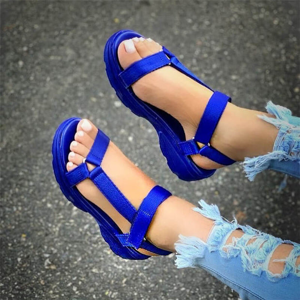 Multi Colors Casual Shoes Woman Flat Comfortable Sandals Female Light Sandals