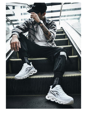 Spring Lightweight Thick sole hip hop Sneakers Men Shoes Casual Breathable Comfortable Male Walking Footwear street