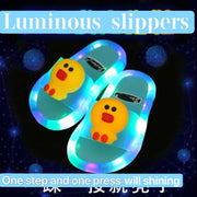 Light Up Slippers Children LED Slippers Baby Bathroom Sandals Kids Shoes for Girl  Boys Flip Flops  Toddler