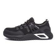 Men's Protective Shoes, Breathable Safety Shoes, Lightweight, Drop-Proof, Work, Puncture-Proof Safety Boots, Men's Casual Shoes - Ernadi