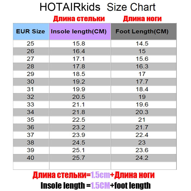 Boys Girls shoes autumn children sports shoes kids sneakers