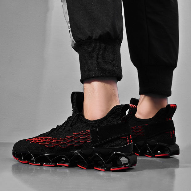 New Outdoor Men Free Running for Men Jogging Walking Sports Shoes High-quality Lace-up Athietic Breathable Blade Sneakers