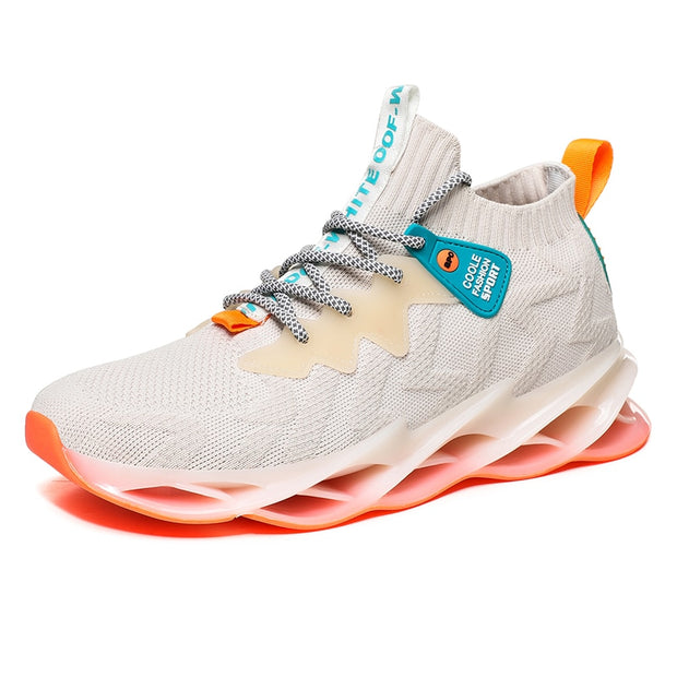 New Outdoor Men Free Running for Men Jogging Walking Sports Shoes High-quality Lace-up Athietic Breathable Blade Sneakers