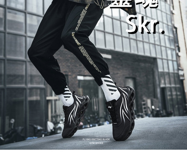 Spring Lightweight Thick sole hip hop Sneakers Men Shoes Casual Breathable Comfortable Male Walking Footwear street