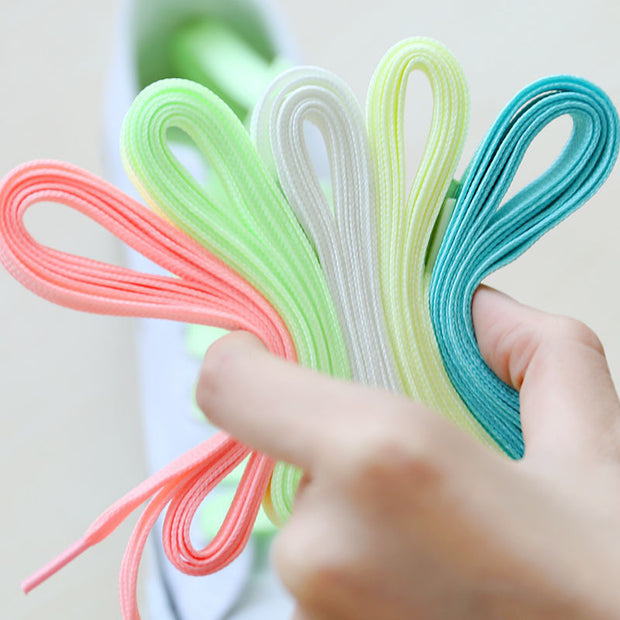 Sport Luminous Shoelace Glow In The Dark Night Color Fluorescent Shoelace Athletic Sport - Ernadi