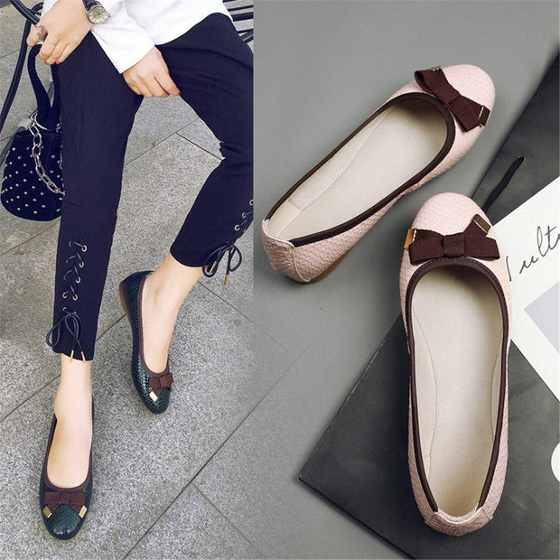 Casual women flats bowknot Shoes - Ernadi