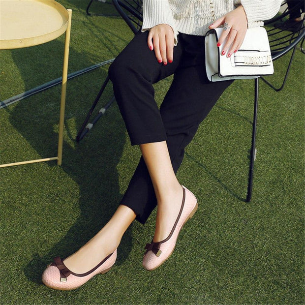 Casual women flats bowknot Shoes - Ernadi