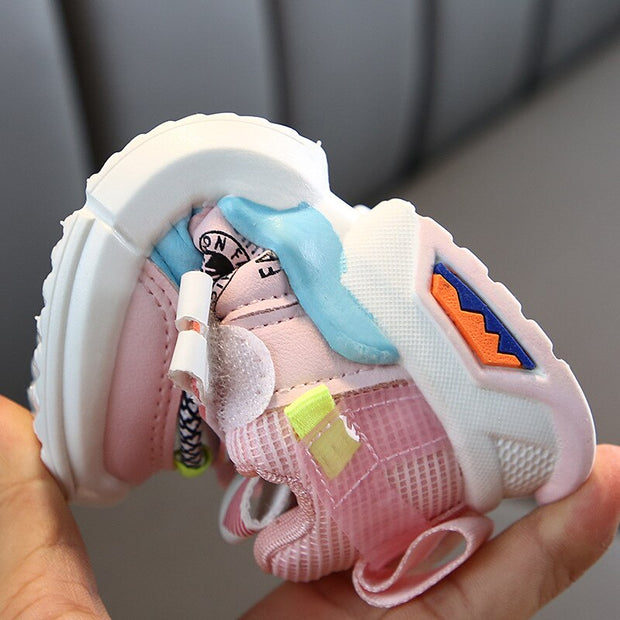 Kids Shoes Girls Sneakers Shoes for Baby Toddler Sneakers Breathable Boys Sports Shoes  Size 21-30