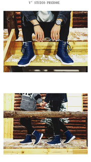 Waterproof Snow Boots With Fur Plush Warm Unisex Boot - Ernadi