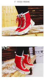 Waterproof Snow Boots With Fur Plush Warm Unisex Boot - Ernadi
