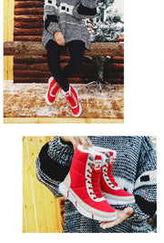 Waterproof Snow Boots With Fur Plush Warm Unisex Boot - Ernadi