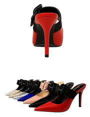 Leather Slip On Sandals - Ernadi