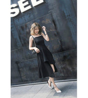 Summer Women Shoes Pointed Toe Pumps Cotton Fabric 9CM Thin High Heels Dress Casual Basic Wedding Shoes Black gold - Ernadi