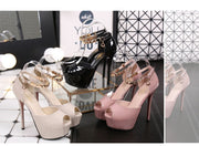 Peep Toe High heels Pumps Women Shoes heels sandals wedding shoes - Ernadi