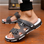 Male Fashion High Quality Plus Size Home & Beach Sandals Men Casual Durable Anti Skid Peep Toe Summer Sandals Sandalias A5756