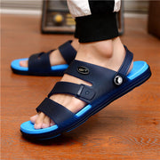 Male Fashion High Quality Plus Size Home & Beach Sandals Men Casual Durable Anti Skid Peep Toe Summer Sandals Sandalias A5756