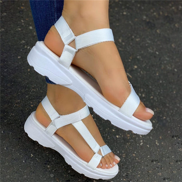 Multi Colour Casual Flat Shoes Comfortable Sandals