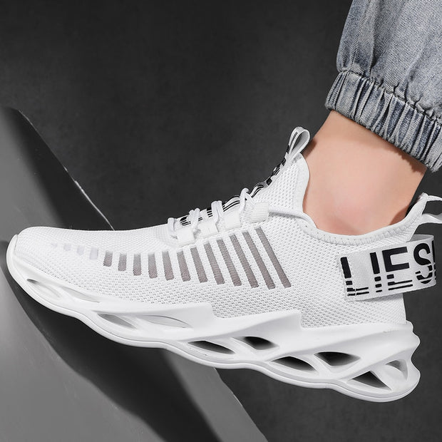Unisex Sneakers Breathable Running Shoes Sport Comfortable Casual Couples Gym Mens Shoes - Ernadi