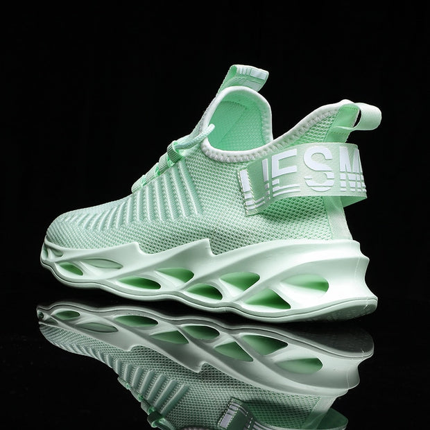 Unisex Sneakers Breathable Running Shoes Sport Comfortable Casual Couples Gym Mens Shoes - Ernadi