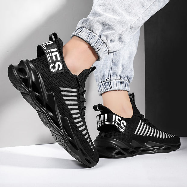Unisex Sneakers Breathable Running Shoes Sport Comfortable Casual Couples Gym Mens Shoes - Ernadi