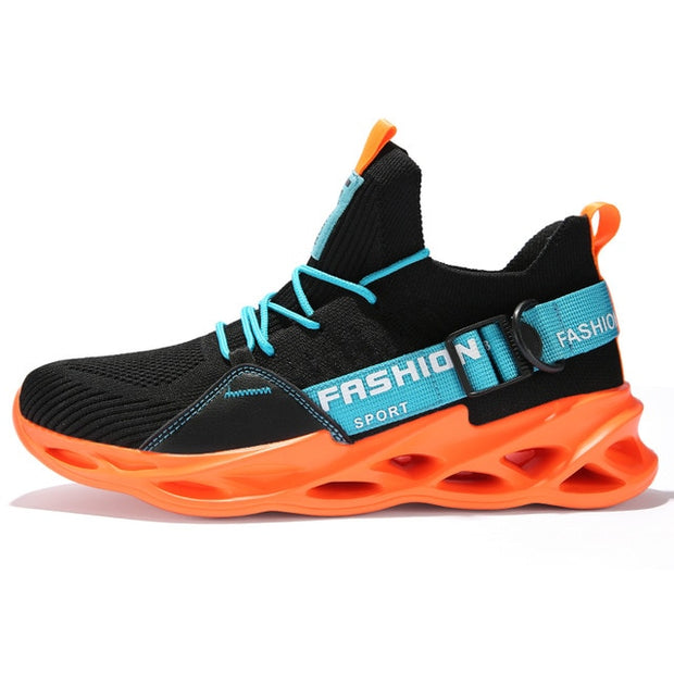 Unisex Sneakers Breathable Running Shoes Sport Comfortable Casual Couples Gym Mens Shoes - Ernadi