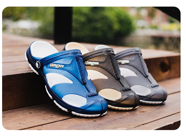 Clogs Slip-On Garden Shoes Plus Size Beach Flip Flops