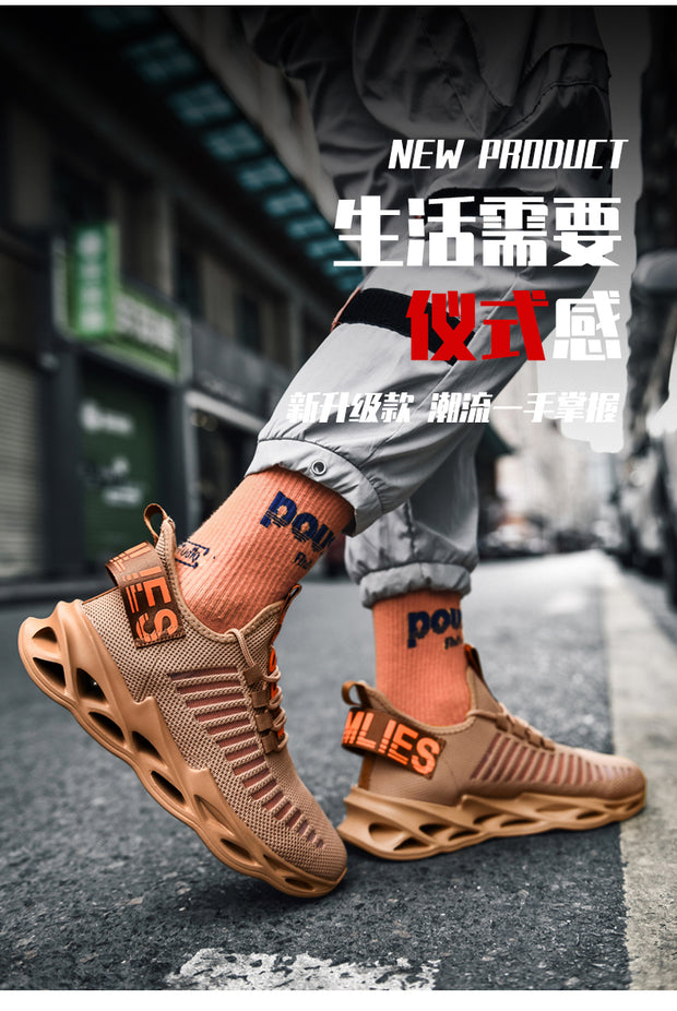 Unisex Sneakers Breathable Running Shoes Sport Comfortable Casual Couples Gym Mens Shoes - Ernadi