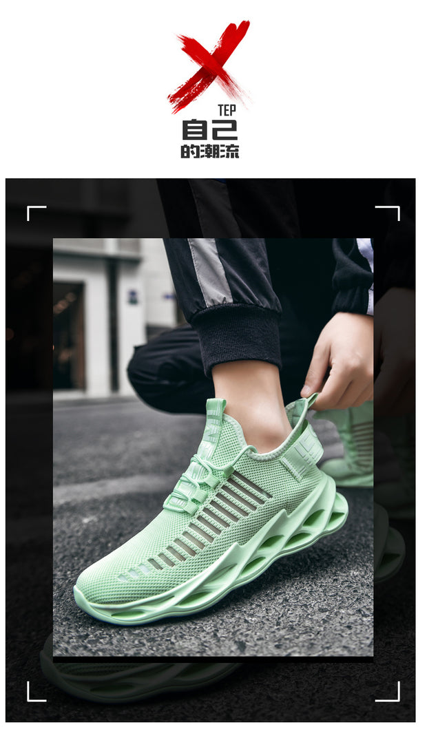 Unisex Sneakers Breathable Running Shoes Sport Comfortable Casual Couples Gym Mens Shoes - Ernadi