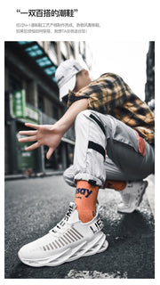 Unisex Sneakers Breathable Running Shoes Sport Comfortable Casual Couples Gym Mens Shoes - Ernadi