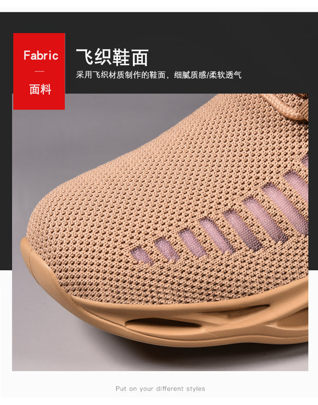 Unisex Sneakers Breathable Running Shoes Sport Comfortable Casual Couples Gym Mens Shoes - Ernadi