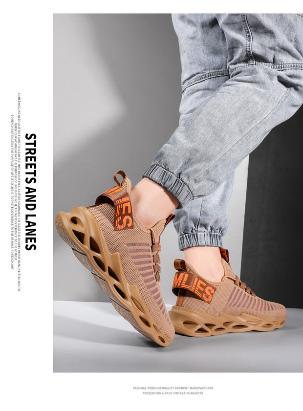 Unisex Sneakers Breathable Running Shoes Sport Comfortable Casual Couples Gym Mens Shoes - Ernadi