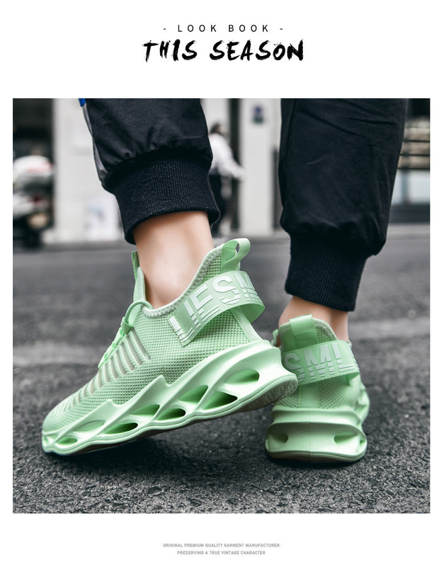 Unisex Sneakers Breathable Running Shoes Sport Comfortable Casual Couples Gym Mens Shoes - Ernadi