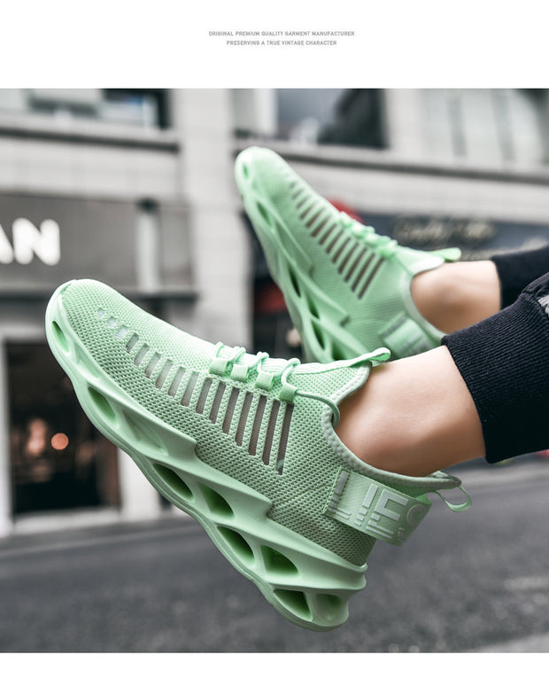 Unisex Sneakers Breathable Running Shoes Sport Comfortable Casual Couples Gym Mens Shoes - Ernadi