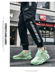Unisex Sneakers Breathable Running Shoes Sport Comfortable Casual Couples Gym Mens Shoes - Ernadi