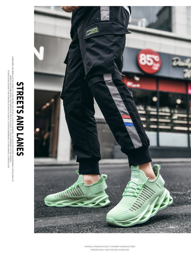 Unisex Sneakers Breathable Running Shoes Sport Comfortable Casual Couples Gym Mens Shoes - Ernadi
