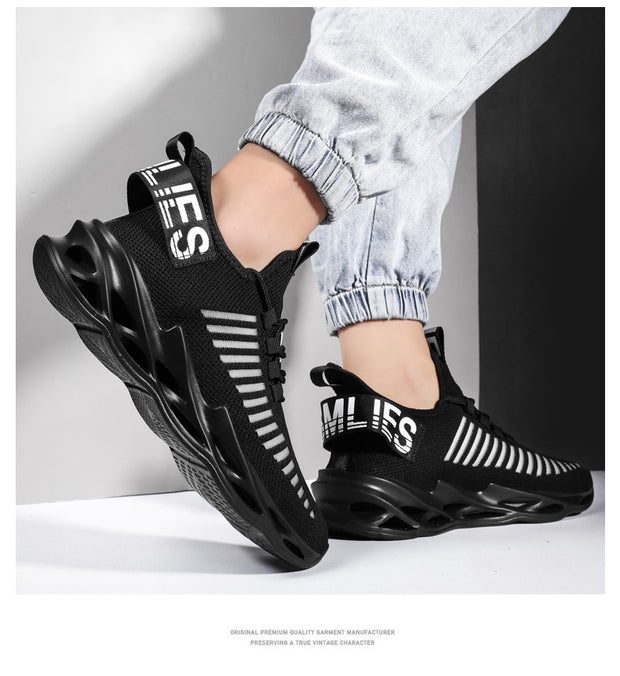 Unisex Sneakers Breathable Running Shoes Sport Comfortable Casual Couples Gym Mens Shoes - Ernadi