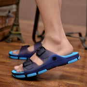 Male Fashion High Quality Plus Size Home & Beach Sandals Men Casual Durable Anti Skid Peep Toe Summer Sandals Sandalias A5756