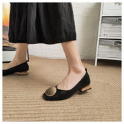 Women Ballet Shoes Slip On Loafer - Ernadi