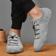 Suede Leather Men Loafers Slip on Men Driving Shoes Soft Moccasin Sneakers - Ernadi