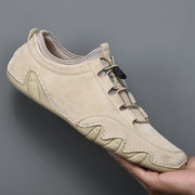 Suede Leather Men Loafers Slip on Men Driving Shoes Soft Moccasin Sneakers - Ernadi