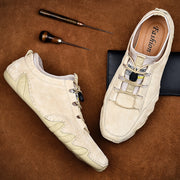 Suede Leather Men Loafers Slip on Men Driving Shoes Soft Moccasin Sneakers - Ernadi