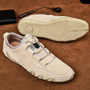 Suede Leather Men Loafers Slip on Men Driving Shoes Soft Moccasin Sneakers - Ernadi